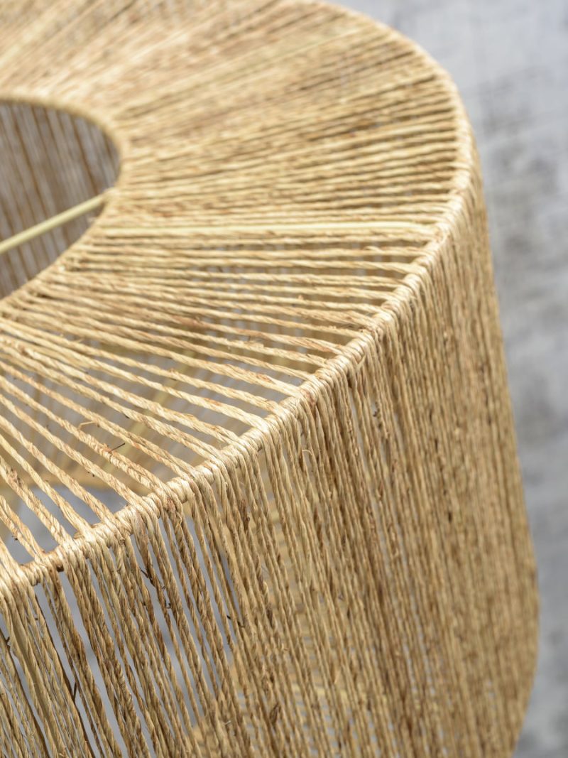 Naturel bohemian vloerlamp riet bamboe GOOD&MOJO Iguazu - Afbeelding 3