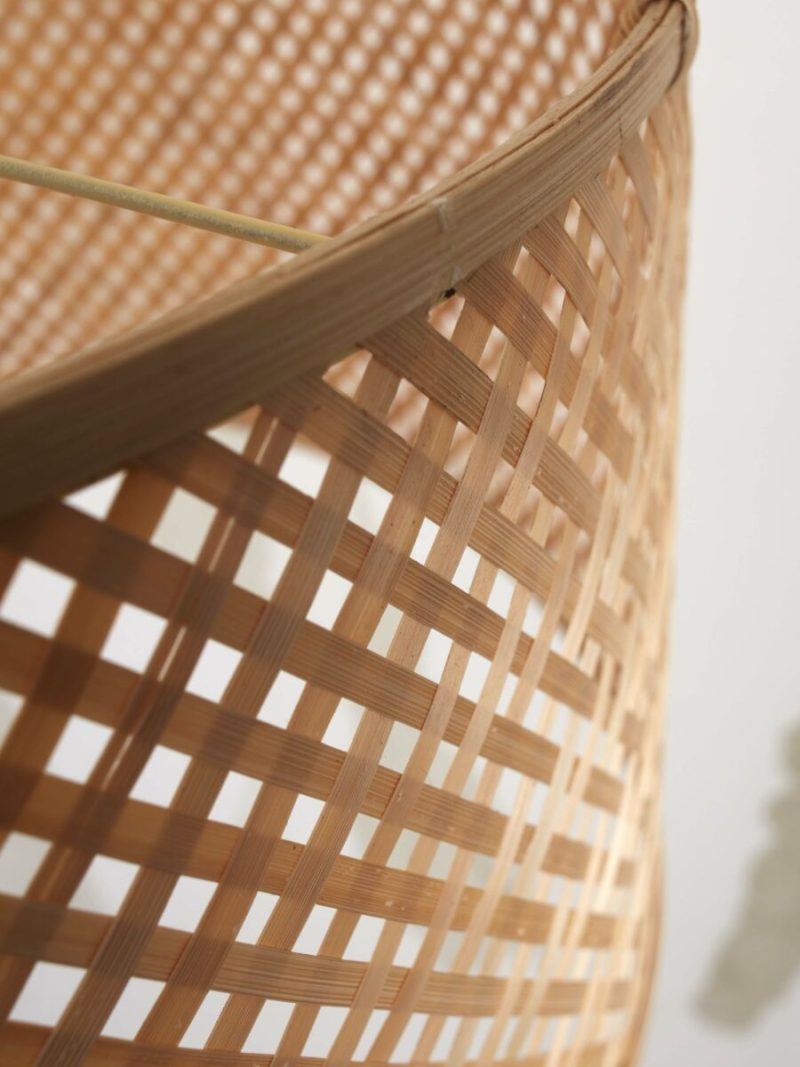 Naturel bohemien bamboe vloerlamp GOOD&MOJO Java - Afbeelding 3