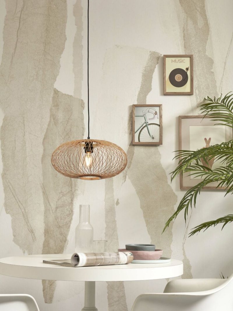 Naturel bohemien hanglamp bamboe GOOD&MOJO Cango - Afbeelding 9