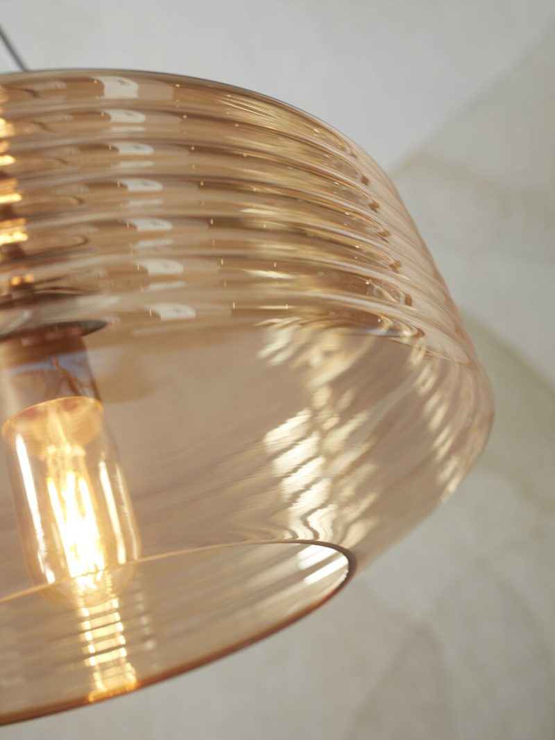 Naturel glazen hanglamp klassiek It's About RoMi Verona - Afbeelding 3