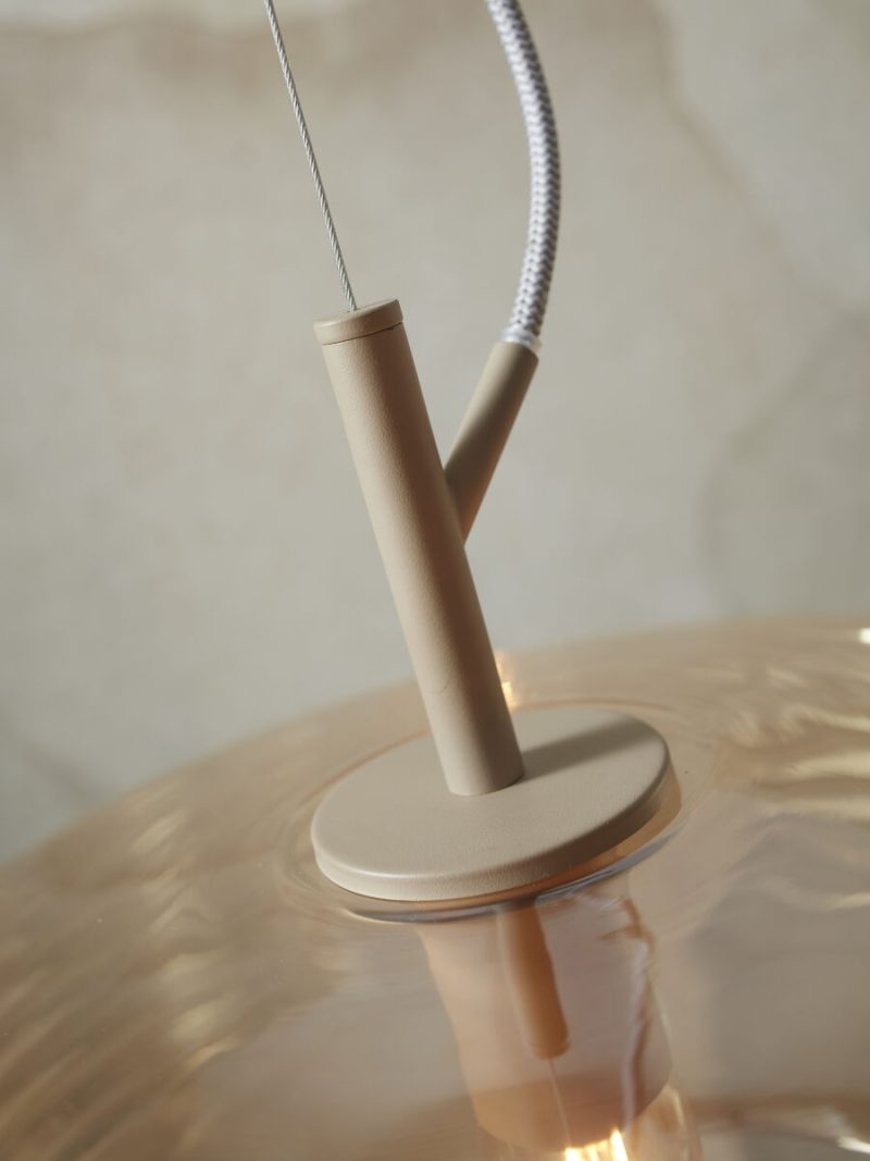 Naturel glazen hanglamp klassiek It's About RoMi Verona - Afbeelding 6