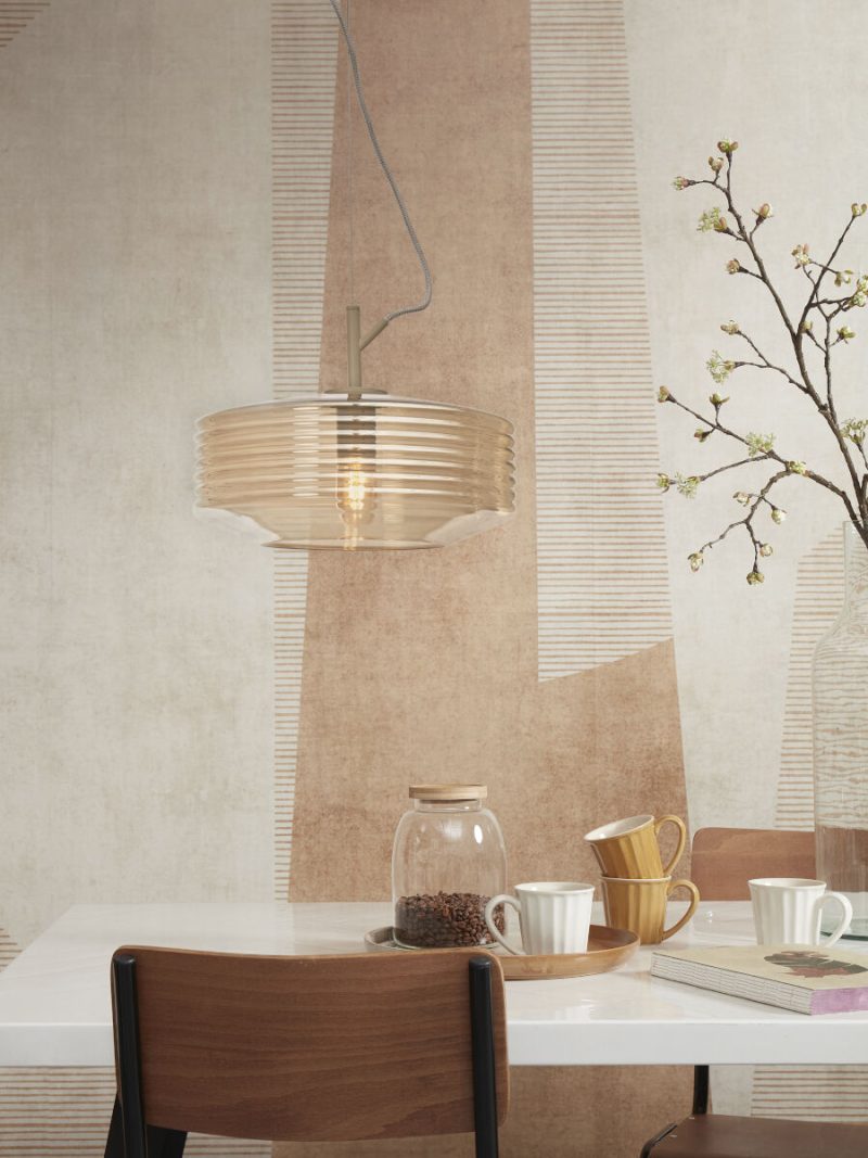 Naturel glazen hanglamp klassiek It's About RoMi Verona - Afbeelding 8