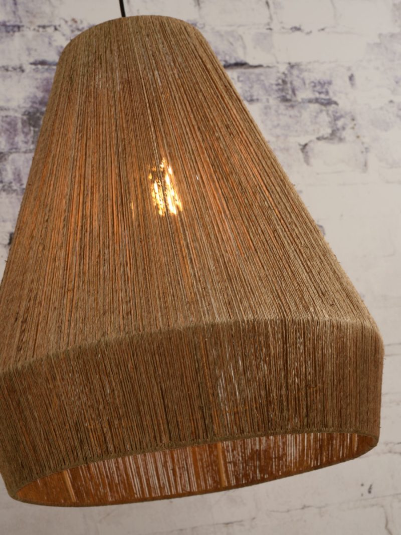 Naturel riet bohemian hanglamp zwart GOOD&MOJO Iguazu - Afbeelding 6