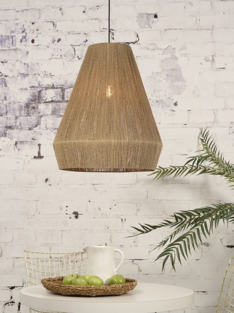 Naturel riet bohemian hanglamp zwart GOOD&MOJO Iguazu - Afbeelding 9