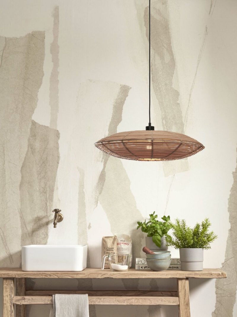 Naturel rotan bohemian hanglamp GOOD&MOJO Tanami - Afbeelding 11