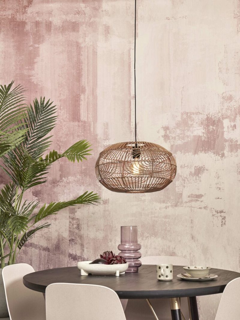 Naturel rotan geweven hanglamp GOOD&MOJO Madeira - Afbeelding 10