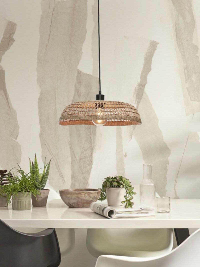 Naturel seagrass metalen boheemse hanglamp GOOD&MOJO Pantanal - Afbeelding 2