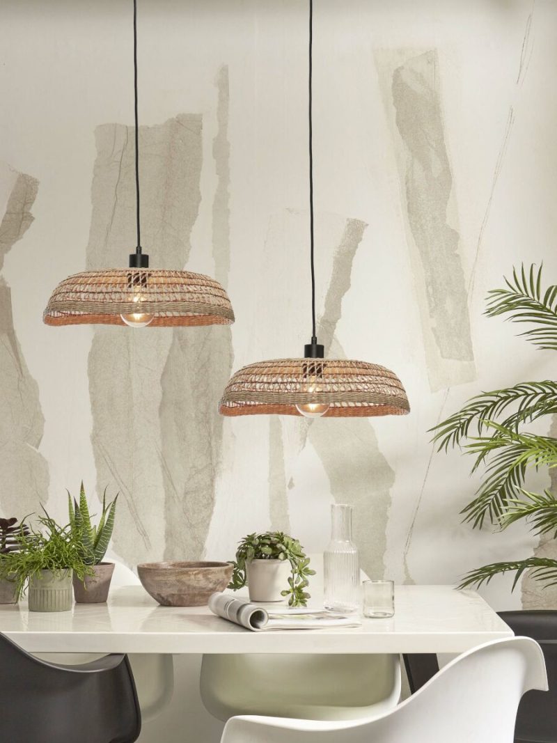 Naturel seagrass metalen boheemse hanglamp GOOD&MOJO Pantanal - Afbeelding 8