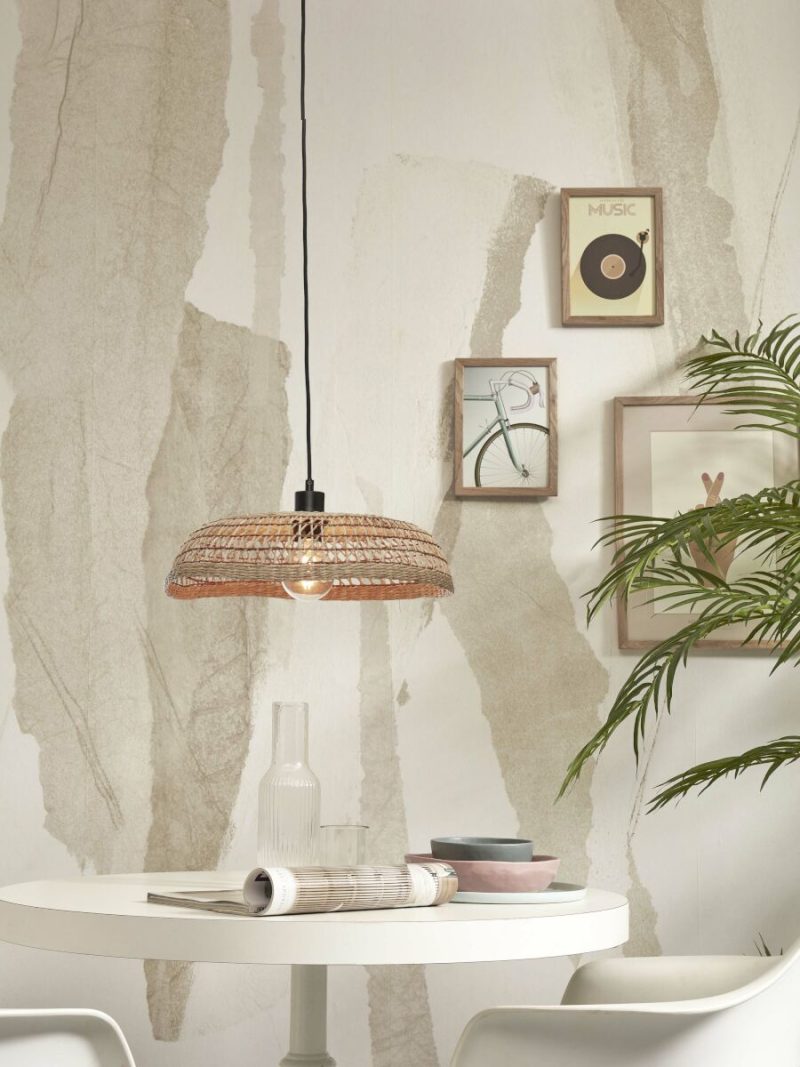 Naturel seagrass metalen boheemse hanglamp GOOD&MOJO Pantanal - Afbeelding 9