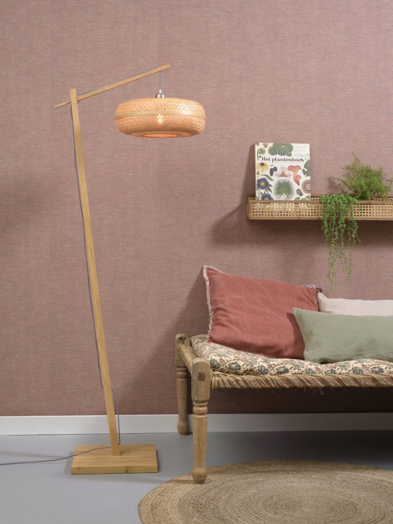 Naturel vloerlamp bamboe bohemian GOOD&MOJO Palawan - Afbeelding 5