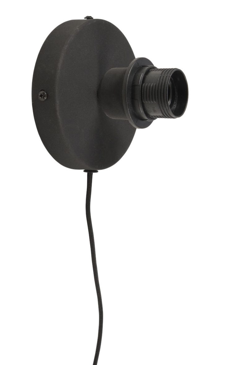 Naturel-zwarte bohemien bamboe wandlamp GOOD&MOJO Cango - Afbeelding 8