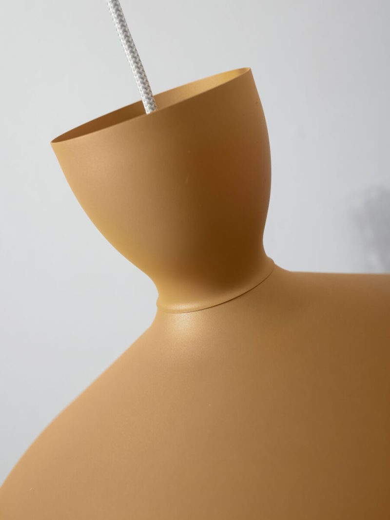 Oranje retro metalen hanglamp It's About RoMi Hanover - Afbeelding 3