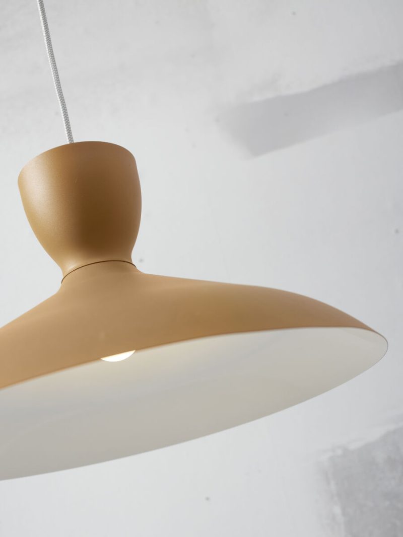 Oranje retro metalen hanglamp It's About RoMi Hanover - Afbeelding 4