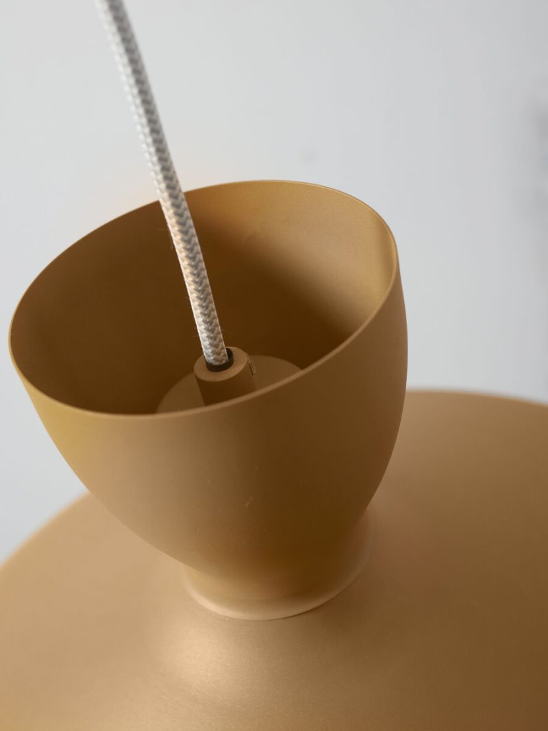 Oranje retro metalen hanglamp It's About RoMi Hanover - Afbeelding 6