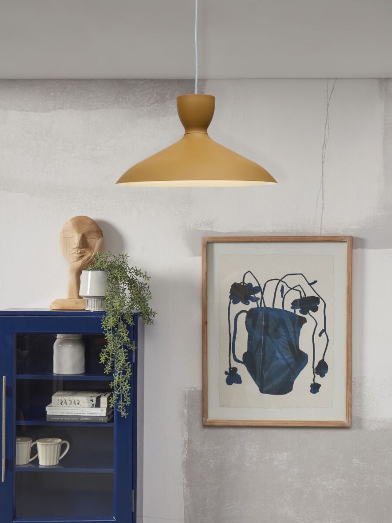 Oranje retro metalen hanglamp It's About RoMi Hanover - Afbeelding 10