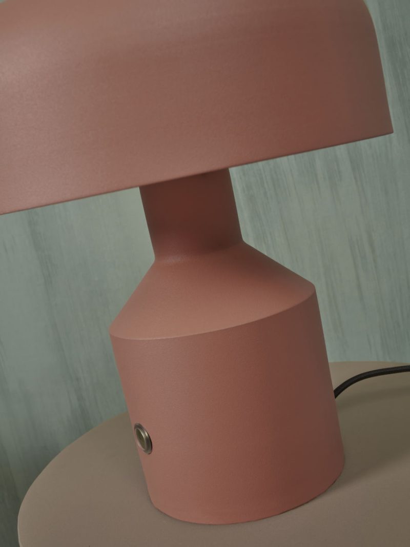 Retro metalen oranje tafellamp It's About RoMi Porto - Afbeelding 6