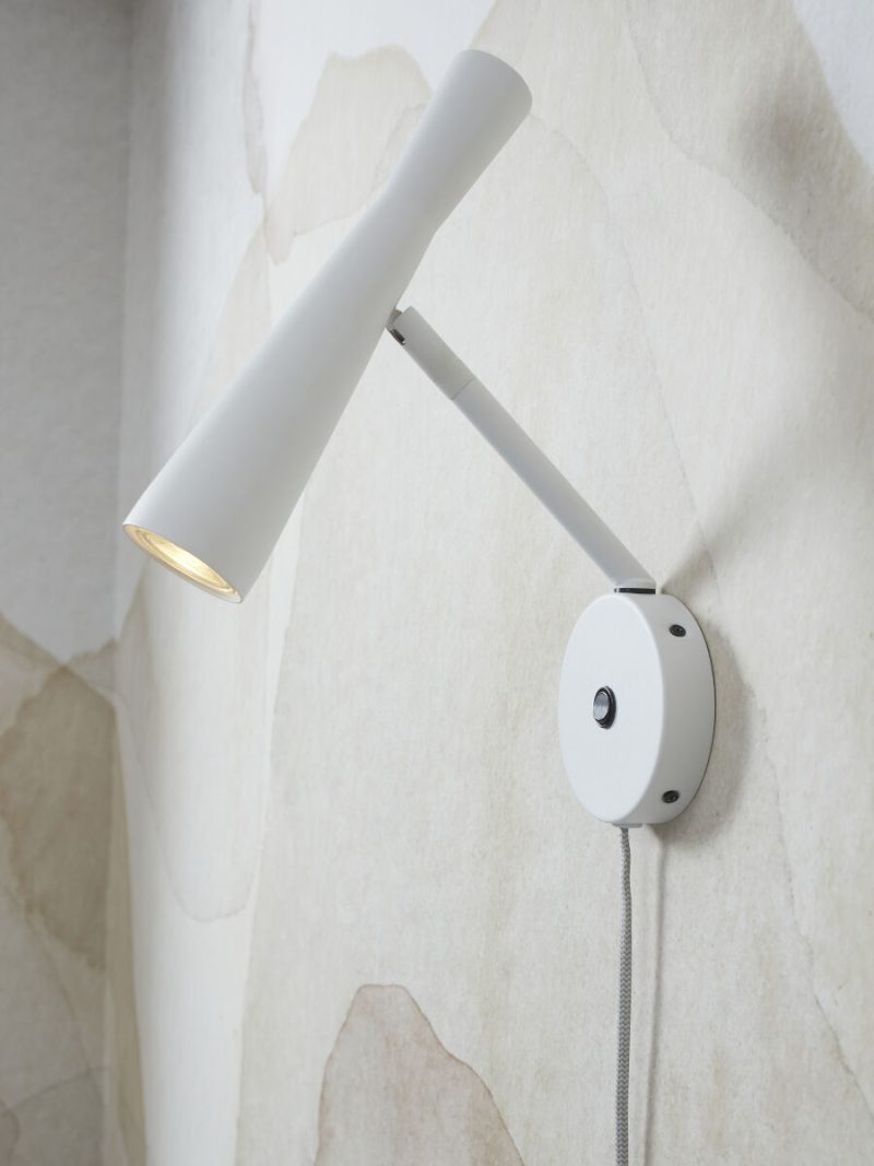 Retro wit metalen wandlamp It's About RoMi Bordeaux - Afbeelding 4