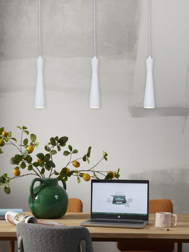Retro witte hanglamp metaal It's About RoMi Bordeaux - Afbeelding 7