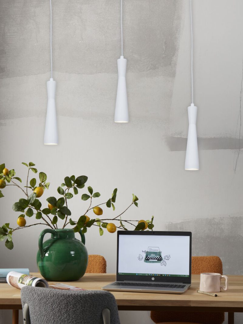 Retro witte hanglamp metaal It's About RoMi Bordeaux - Afbeelding 8