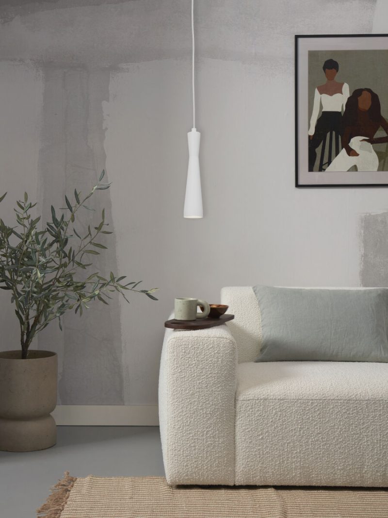 Retro witte hanglamp metaal It's About RoMi Bordeaux - Afbeelding 10