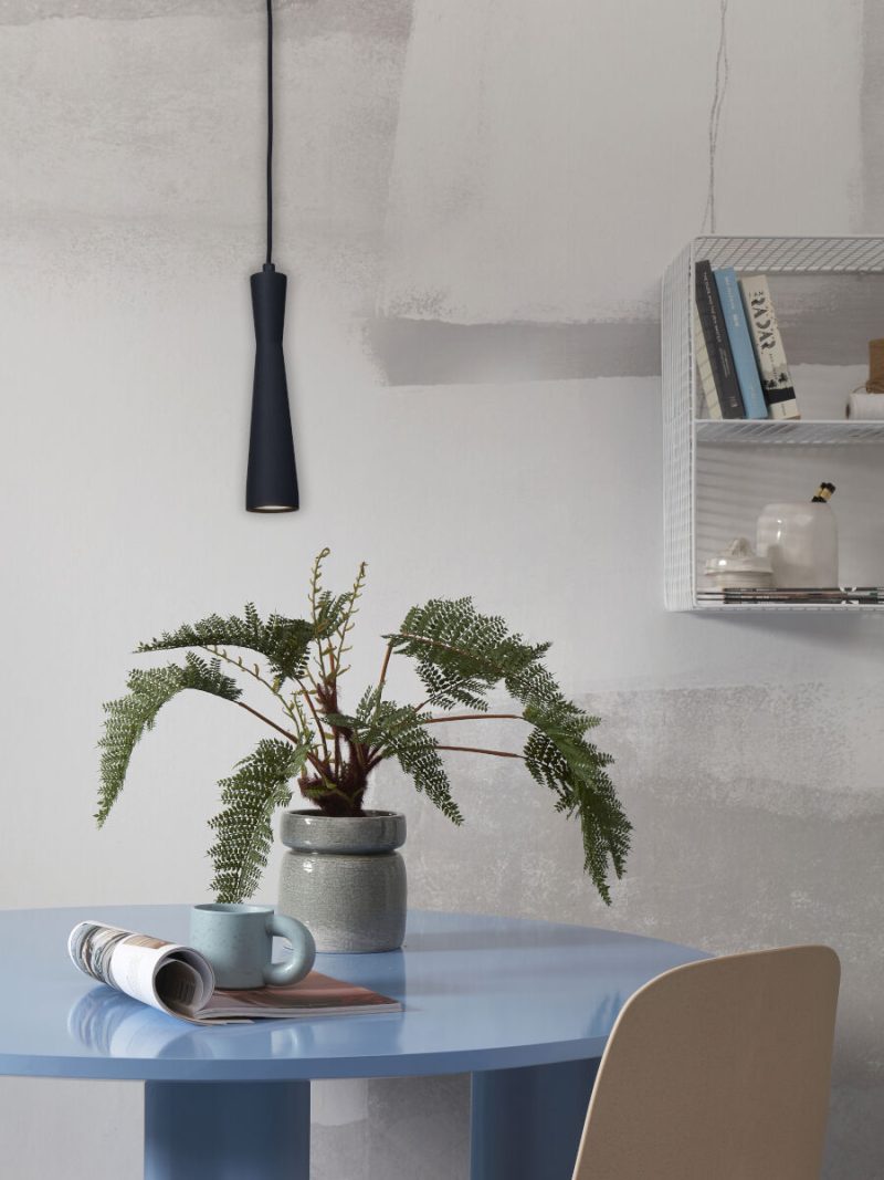 Retro zwart metaal hanglamp It's About RoMi Bordeaux - Afbeelding 10