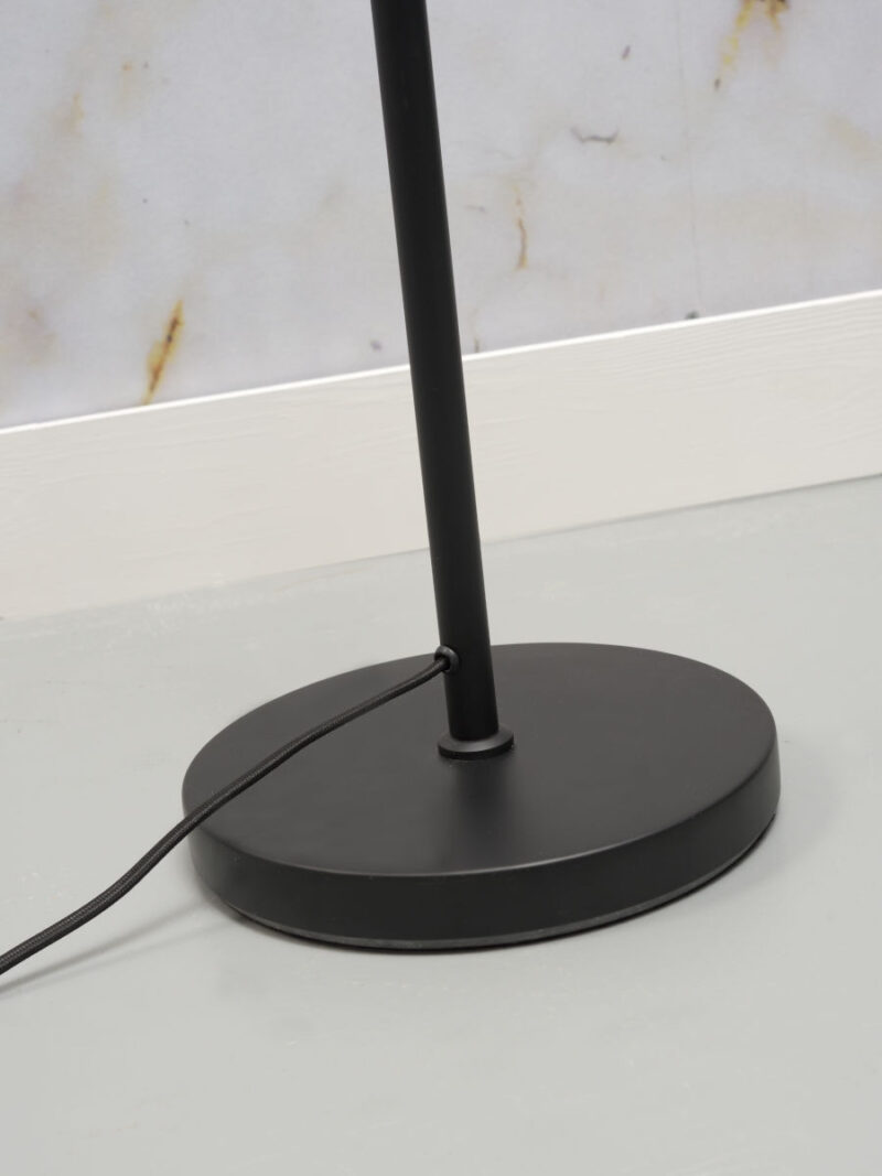 Retro zwarte vloerlamp trechterkap It's About RoMi Lyon - Afbeelding 5