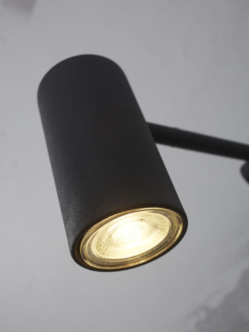 Retro zwarte wandlamp metaal It's About RoMi Montreux - Afbeelding 3