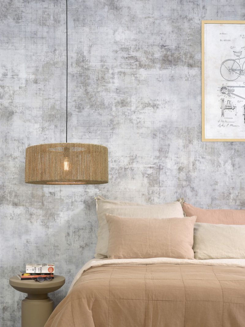 Rieten zwarte naturel bohemian hanglamp GOOD&MOJO Iguazu - Afbeelding 13