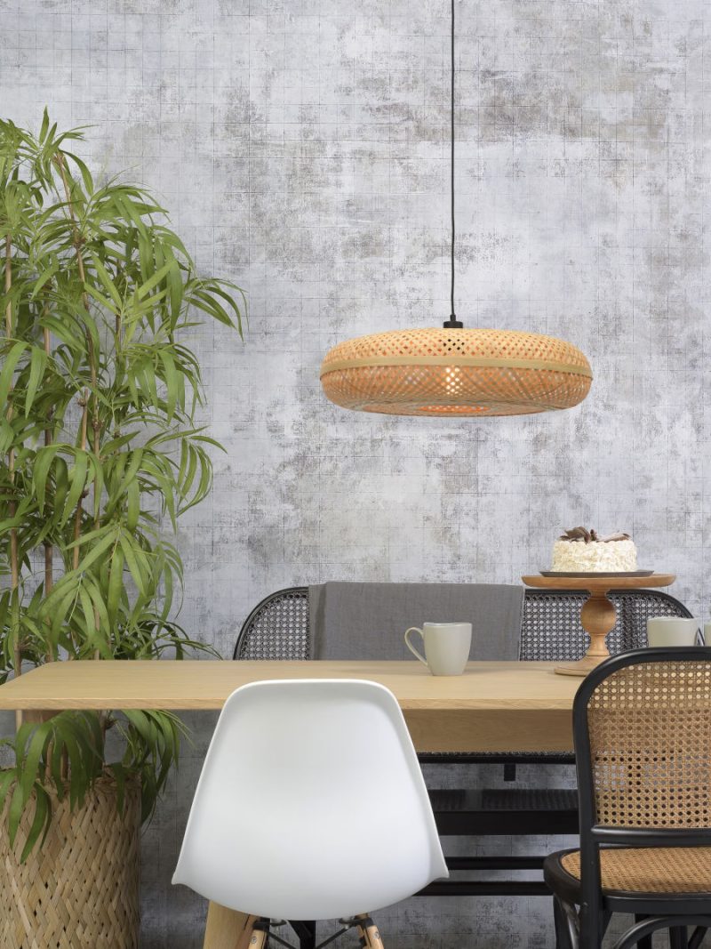 Ronde bamboe bohemian hanglamp GOOD&MOJO Palawan - Afbeelding 2