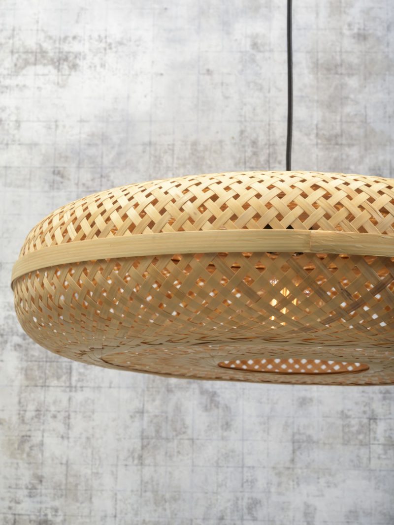 Ronde bamboe bohemian hanglamp GOOD&MOJO Palawan - Afbeelding 3