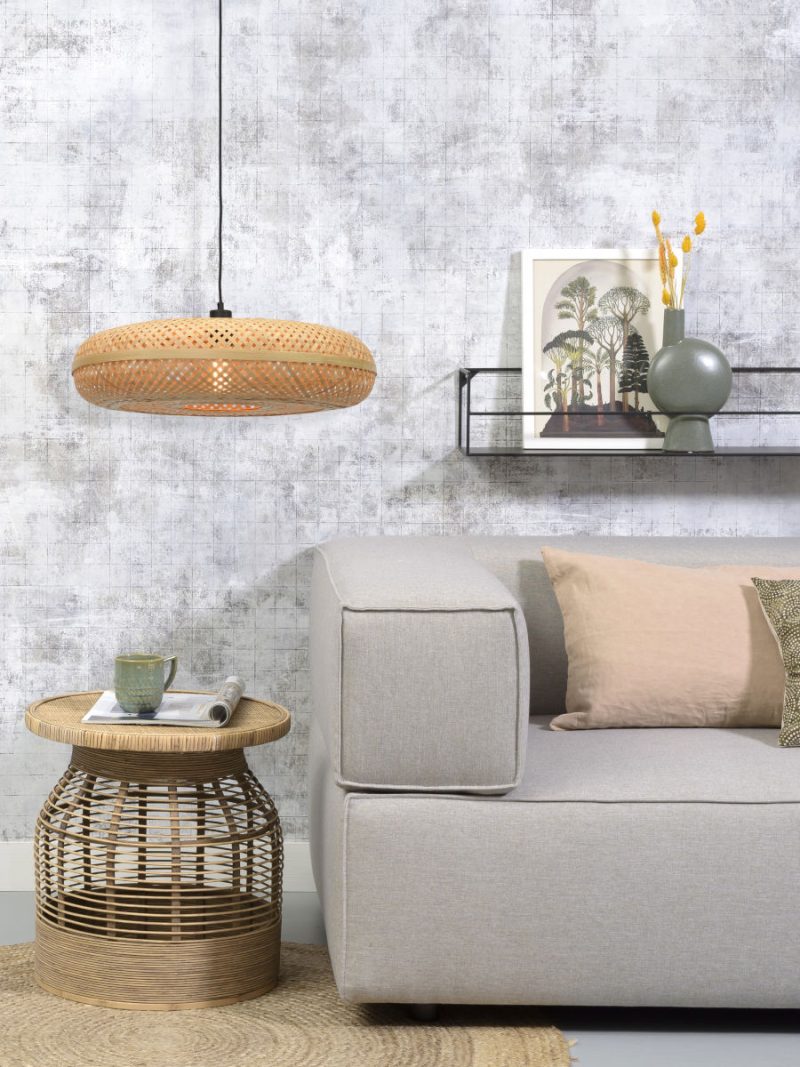 Ronde bamboe bohemian hanglamp GOOD&MOJO Palawan - Afbeelding 8