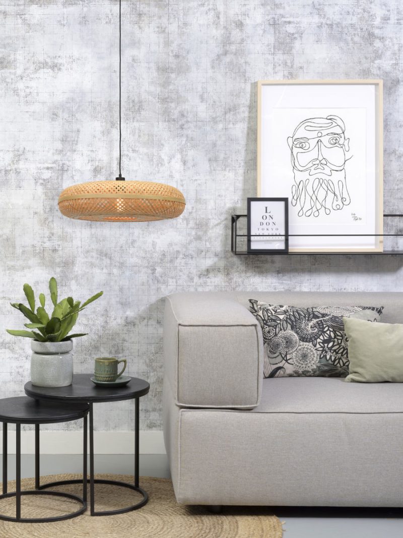 Ronde bamboe bohemian hanglamp GOOD&MOJO Palawan - Afbeelding 9