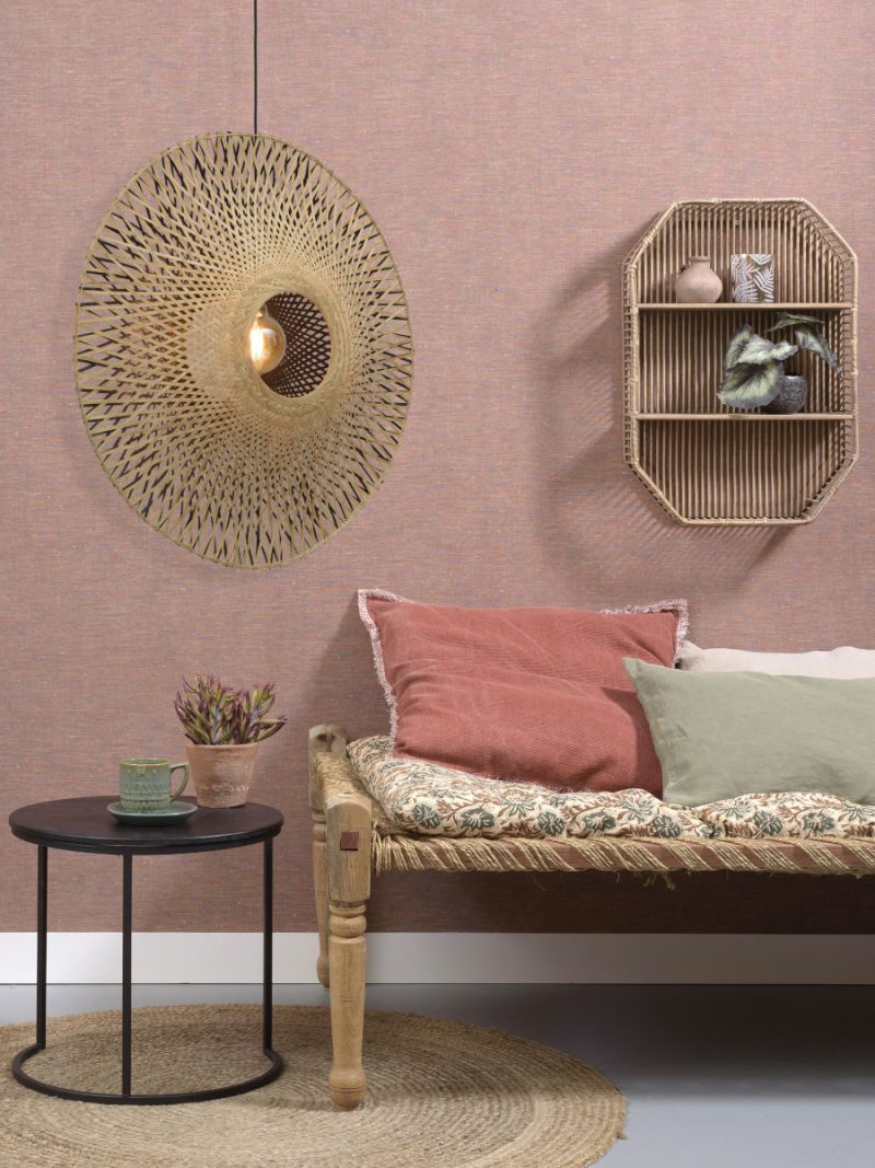 Ronde naturel bamboe bohemian hanglamp GOOD&MOJO Kalimantan - Afbeelding 11