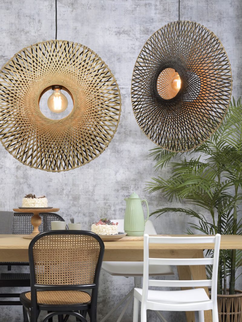 Ronde naturel bamboe bohemian hanglamp GOOD&MOJO Kalimantan - Afbeelding 10