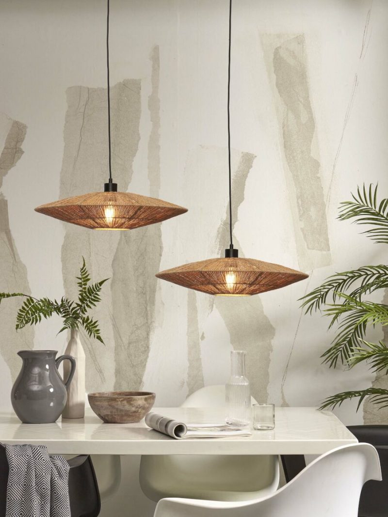 Ronde naturel bohemian hanglamp GOOD&MOJO Iguazu - Afbeelding 5