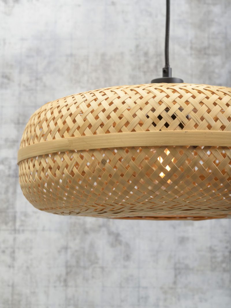 Ronde naturel bohemian wandlamp GOOD&MOJO Palawan - Afbeelding 7