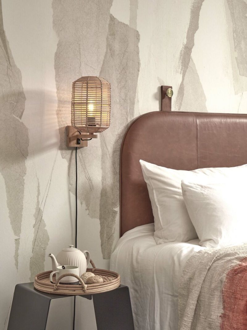 Rotan metaal wandlamp bohemian naturel GOOD&MOJO Tanami - Afbeelding 5
