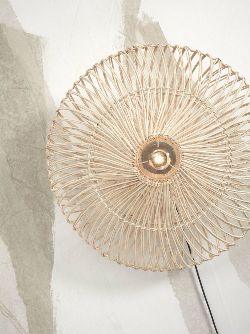 Rotan metalen wandlamp metaal bohemian GOOD&MOJO Zanzibar - Afbeelding 4