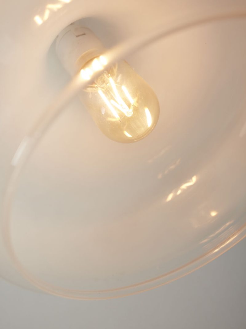 Scandinavische hanglamp wit-glas metaal It's About RoMi Reykjavik - Afbeelding 3