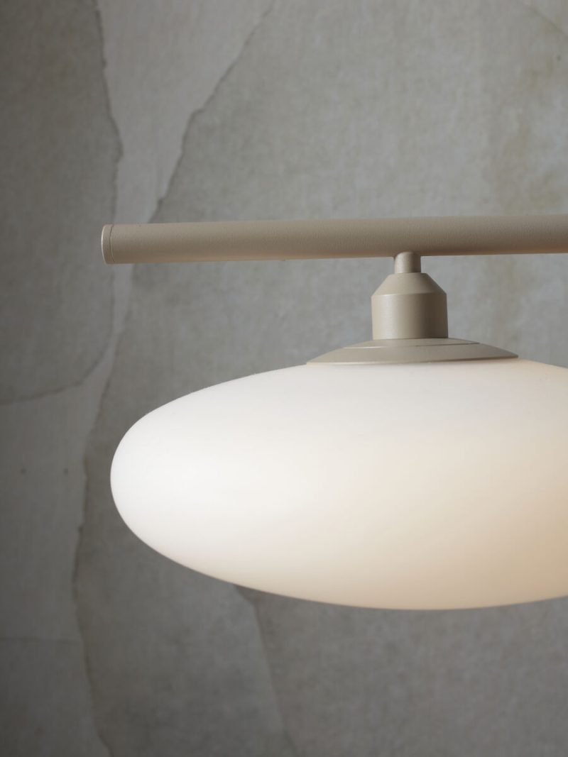 Scandinavische metaal glazen witte hanglamp It's About RoMi Sapporo - Afbeelding 3