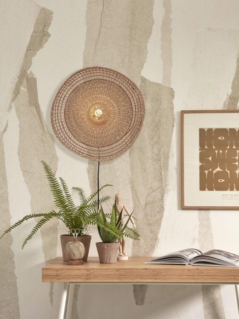 Seagrass naturel bohemian wandlamp metaal GOOD&MOJO Pantanal - Afbeelding 9