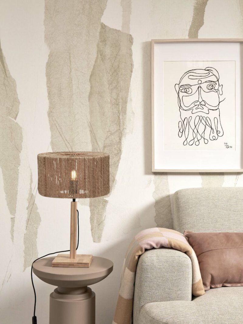 Tafellamp bohemien naturel bamboe GOOD&MOJO Iguazu - Afbeelding 2