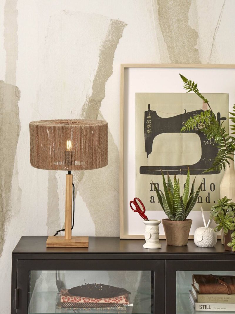 Tafellamp bohemien naturel bamboe GOOD&MOJO Iguazu - Afbeelding 5