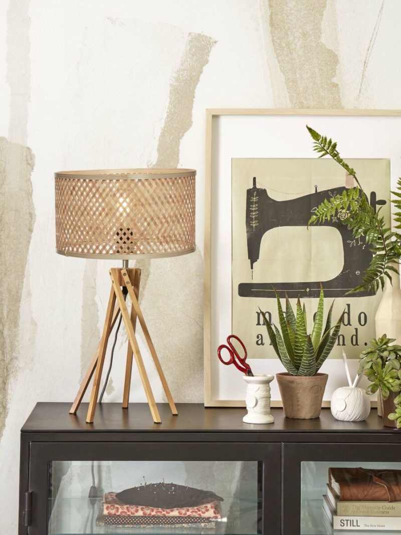 Tafellamp naturel bohemian rond GOOD&MOJO Java - Afbeelding 5