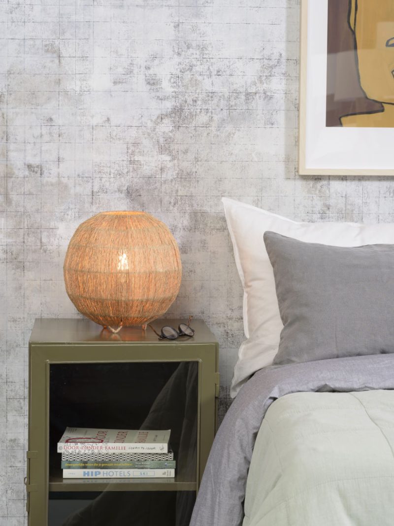 Tafellamp naturel zwart Boheems riet GOOD&MOJO Iguazu - Afbeelding 5