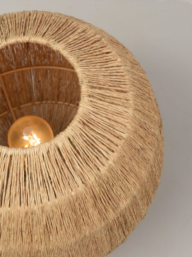 Tafellamp naturel zwart Boheems riet GOOD&MOJO Iguazu - Afbeelding 6