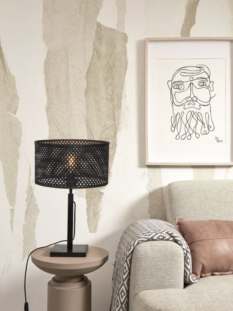Tafellamp rond zwart bohemian GOOD&MOJO Java - Afbeelding 2