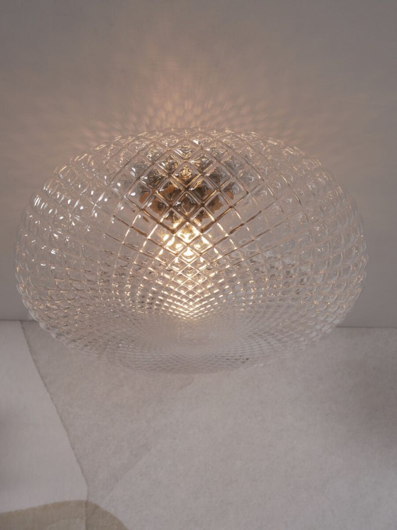 Transparant glas klassieke plafonnière It's About RoMi Venice - Afbeelding 3