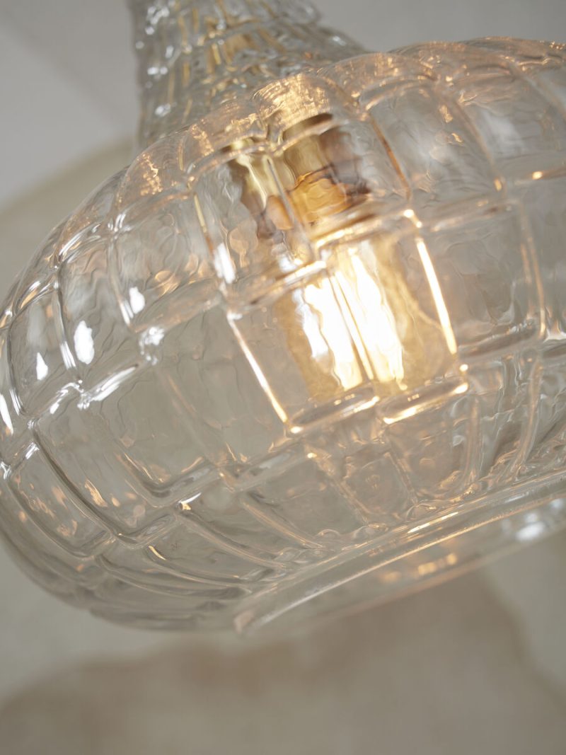 Transparante hanglamp klassiek glas metaal It's About RoMi Venice - Afbeelding 3