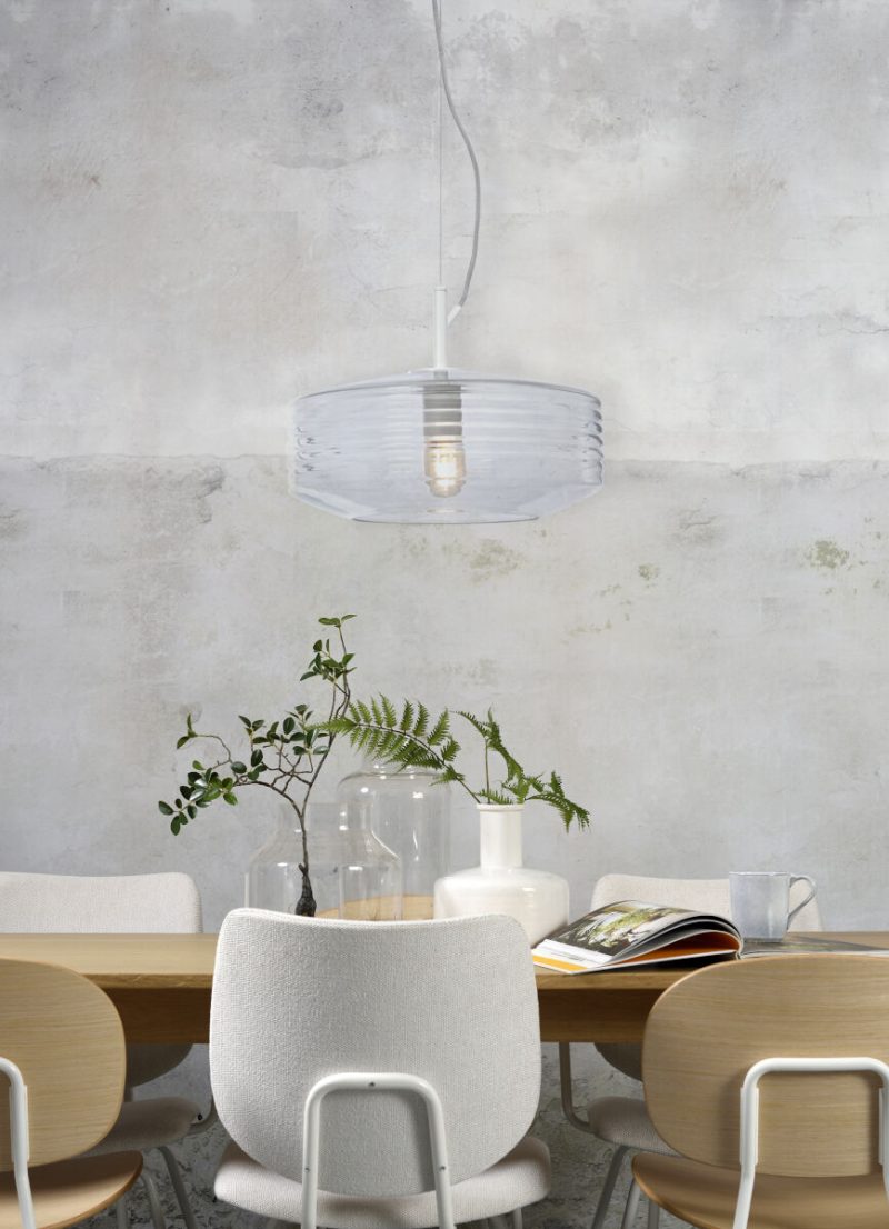 Transparante klassieke hanglamp glas It's About RoMi Verona - Afbeelding 11